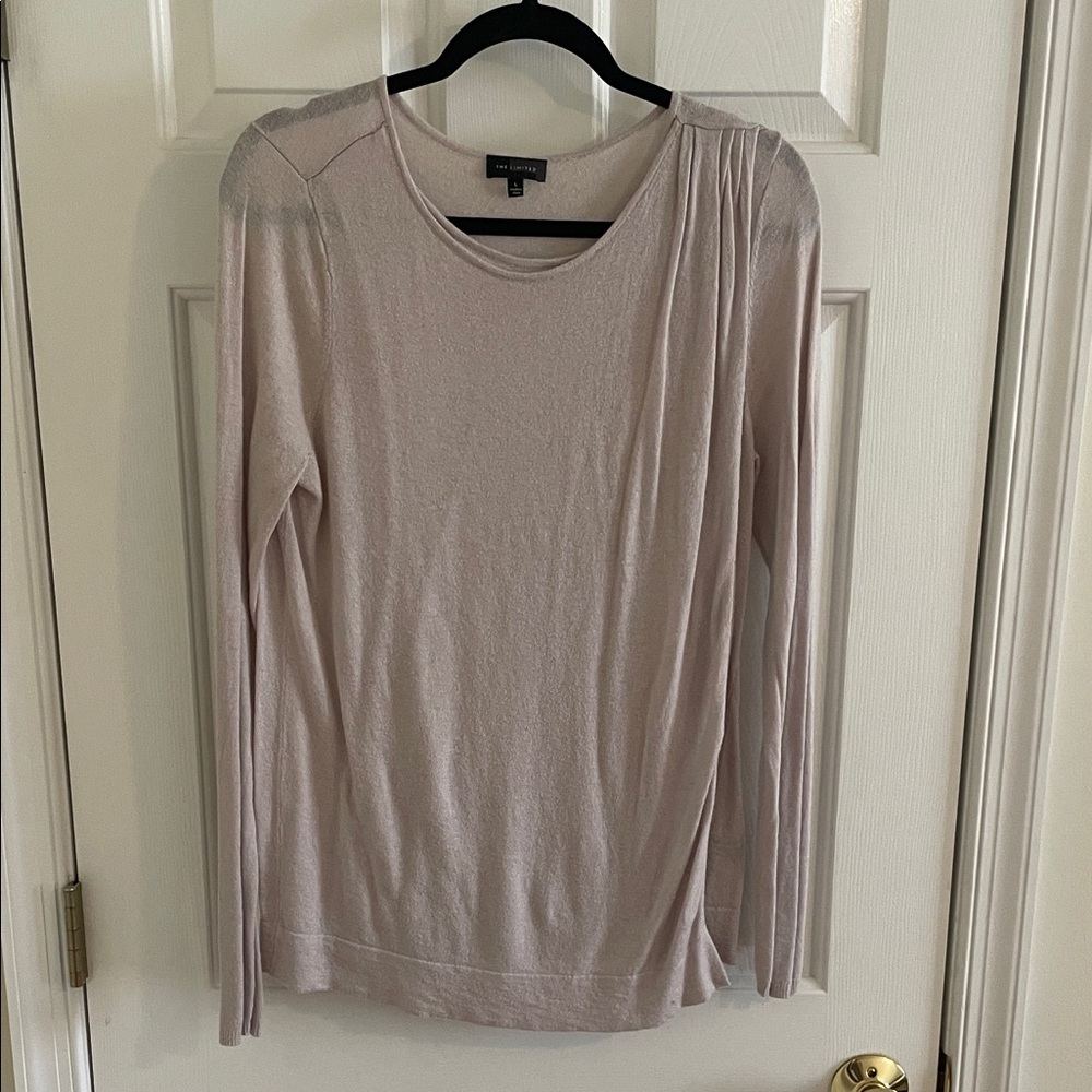 Banana Republic Soft Pink Long Sleeve Tee